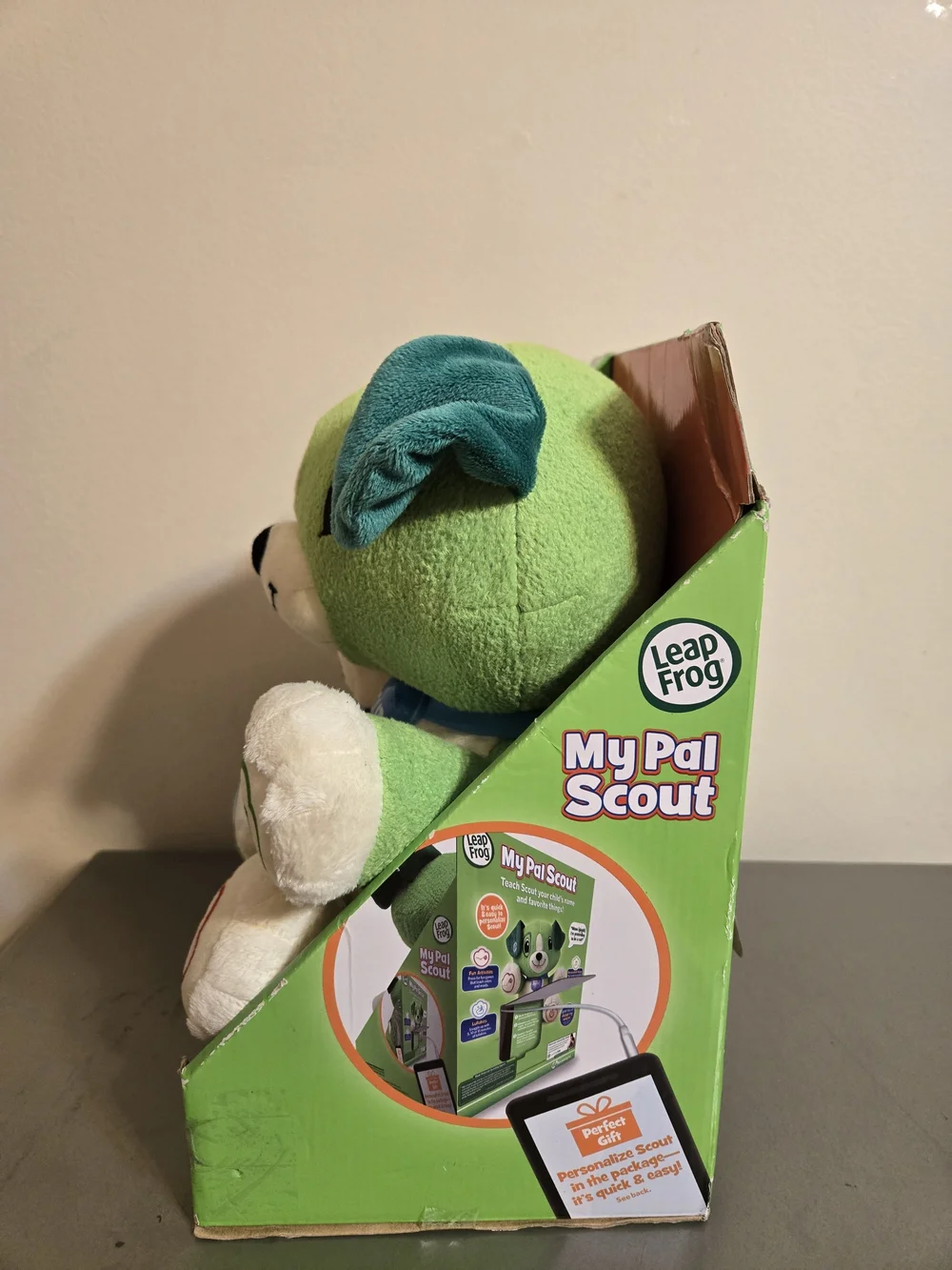 LeapFrog My Pal Scout Interactive Green Puppy Plush Toy